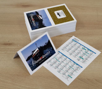 Imprimer vos calendriers de poche