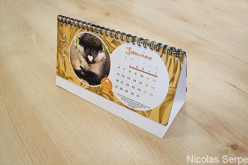 Calendrier de bureau pour cadeau entreprise